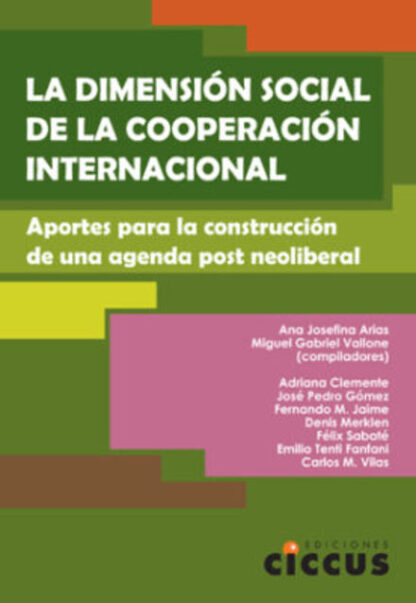 La Dimensión social de la cooperación internacional
