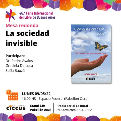 Feria del libro de Buenos Aires | La sociedad invisible
