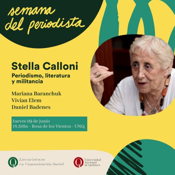 Presentación del libro «Stella Calloni» en la UNQ