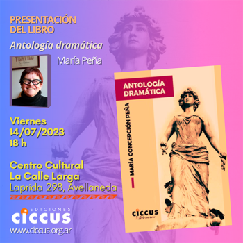 Presentación del libro «Antología dramática» en el CC La Calle Larga