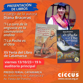 Conferencia de Diana Braceras en la XV Feria del libro de Catamarca