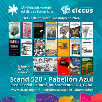 Ediciones CICCUS en la 48° Feria Internacional del Libro de Buenos Aires