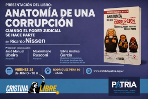 Presentación del libro «Anatomía de una corrupción»